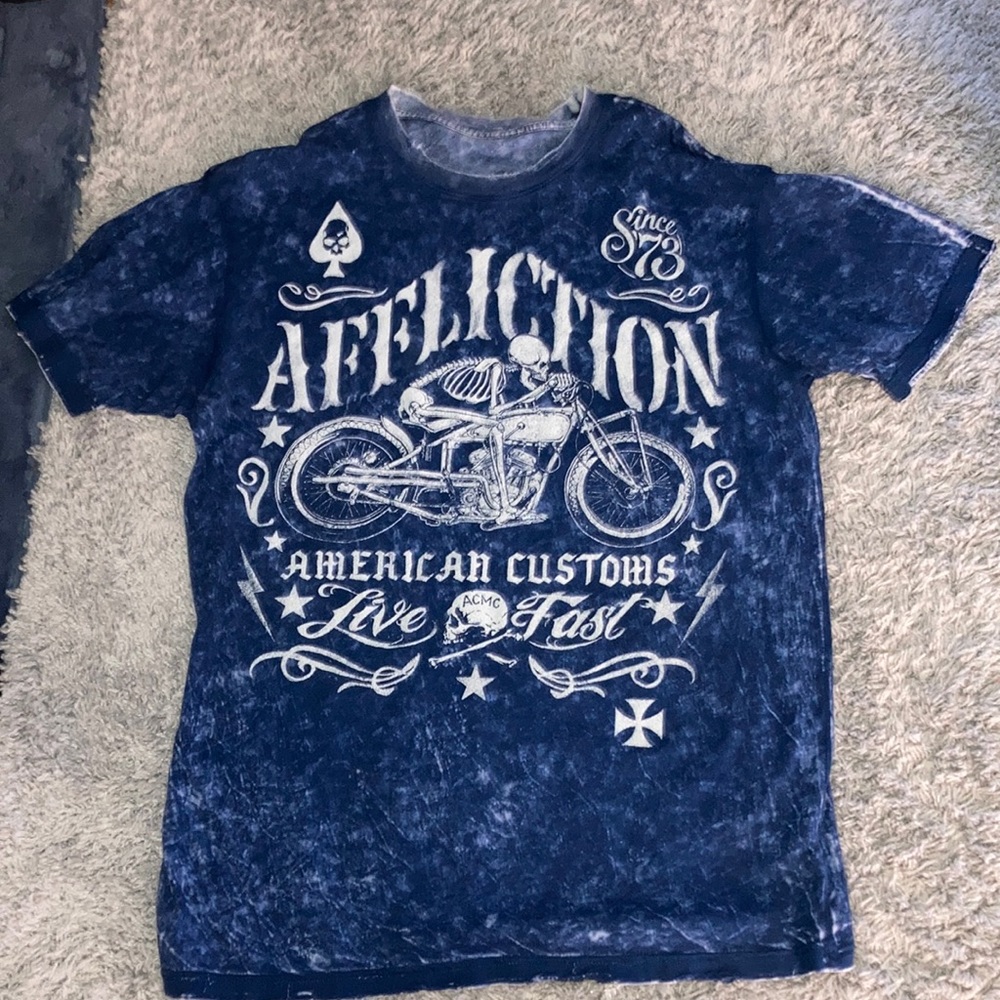 affliction tee shirt mens